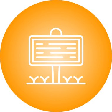 Tahta. Web simgesi basit illüstrasyon 