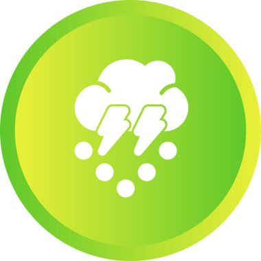 Bulut. Web simgesi basit illüstrasyon 