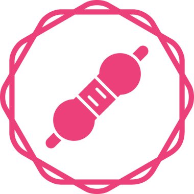 Direnç Ağı ikon vektör çizimi