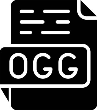 OGG dosya biçimi web illüstrasyonuName