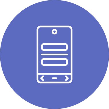 cep telefonu simgesi, vektör illüstrasyon tasarımı 