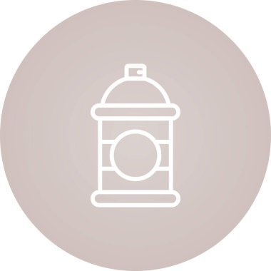 Sprey Kutusu simgesi, basit illüstrasyon