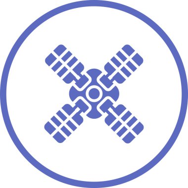 uydu simgesi web illüstrasyonu