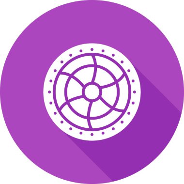 Daha serin ağ simgesi vektör illüstrasyonu