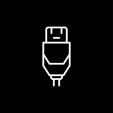 hdmi simgesi, web tasarımı için resimleme