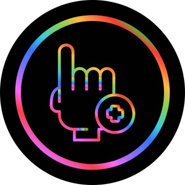 Artı İşaretle, Simge Vektörü İllüstrasyon Logo Şablonu Beyaz Arkaplanda İzole Ekle.