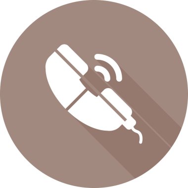 Uydu Telefon simgesinin vektör çizimi