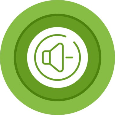 Ses hoparlörü web illüstrasyonu