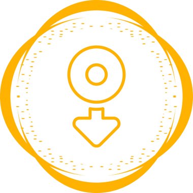 ok simgesi, vektör illüstrasyonu  