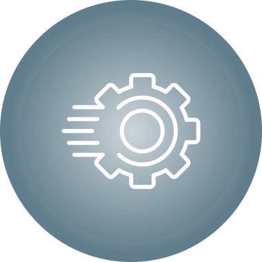 Beyaz arkaplanda hızlı yanıt simgesi izole edildi 