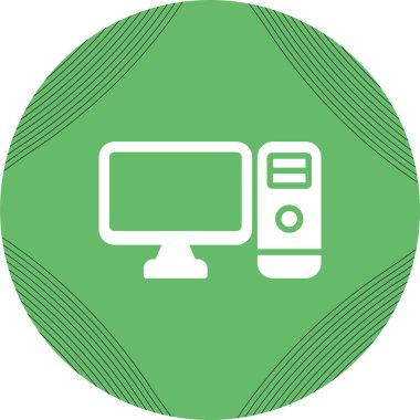 Bilgisayar web simge vektör çizim