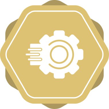 Beyaz arkaplanda hızlı yanıt simgesi izole edildi 