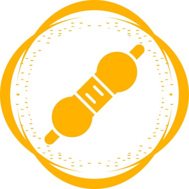 Direnç Ağı ikon vektör çizimi