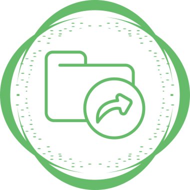 dizin simgesi, vektör illüstrasyonu basit tasarım