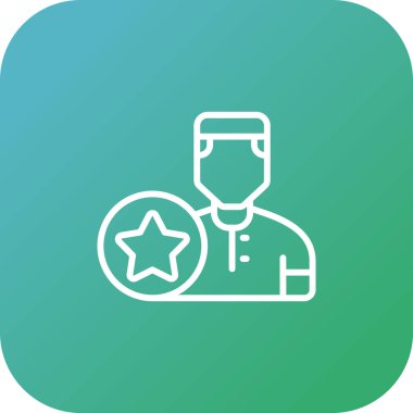 user icon, vector illustration simple design