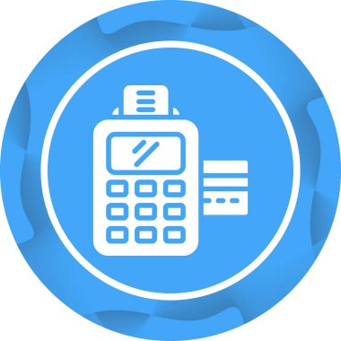 Manyetik Çizgili Okuyucu simgesinin vektör çizimi