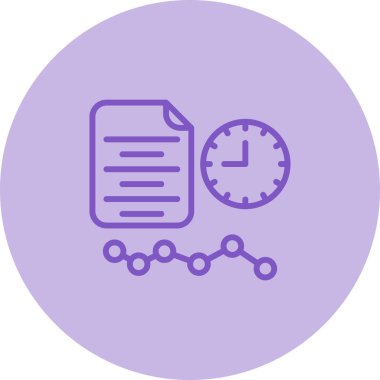 Zaman Serisi Analiz Vektör Çizimi