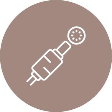 Fiş. Web basit illüstrasyonu