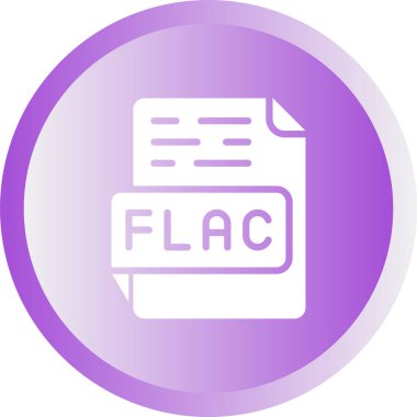 FLAC dosya biçimi web illüstrasyonuName