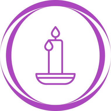  Acil mum ağı ikon vektör illüstrasyonu 