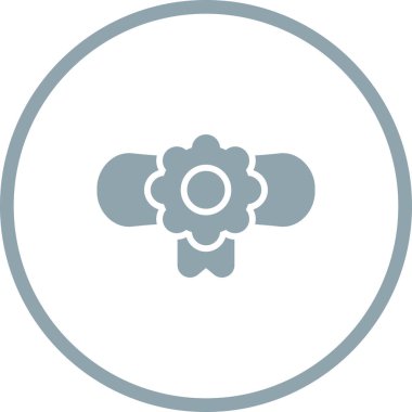 Diploma simgesi, vektör illüstrasyonu basit tasarım