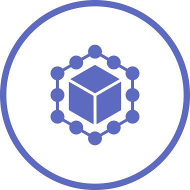 Tedarik zinciri yönetim web simgesi vektör illüstrasyonuName