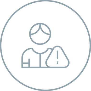 Başarısız ağ simgesi, vektör illüstrasyonu