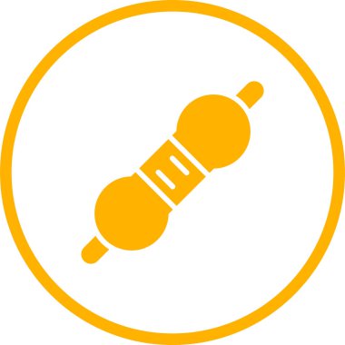 Direnç Ağı ikon vektör çizimi