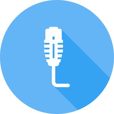 Ethernet web simgesinin vektör illüstrasyonu