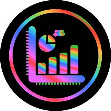 grafik simgesi. özet çizim biçimi