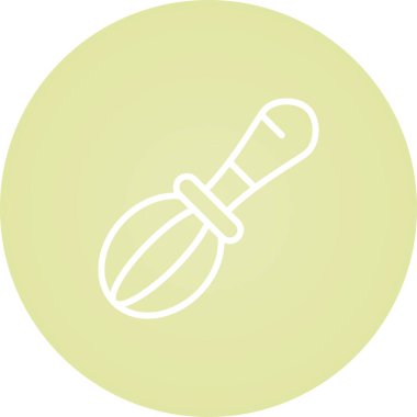 Fıçı mutfak simgesi, vektör illüstrasyonu 