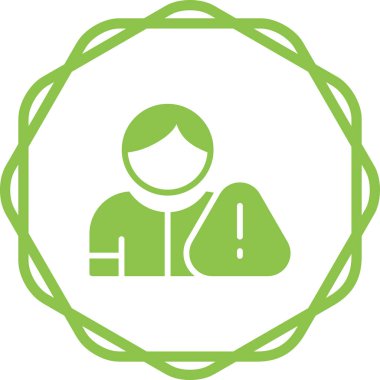 Başarısız ağ simgesi, vektör illüstrasyonu