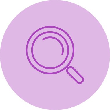 Arama simgesi vektör illüstrasyonu 