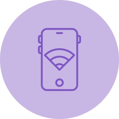 wi-fi web simgesi, vektör illüstrasyonu 