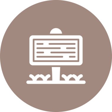 Tabela tahtası. Web simgesi vektör illüstrasyonu