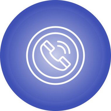 Telefon. Web simgesi basit tasarım 