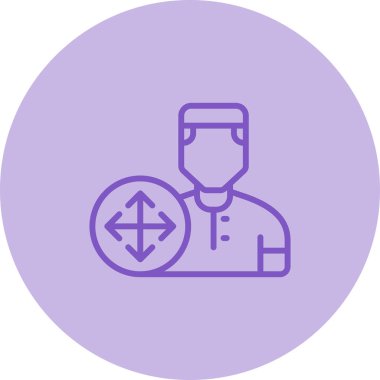 user icon, vector illustration simple design