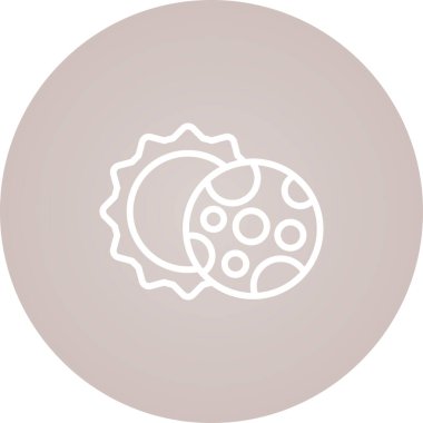 Tutulma. Web simgesi basit tasarım