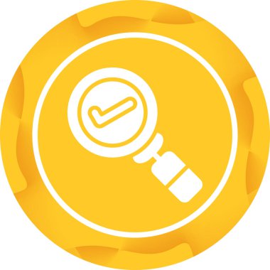 Kalite Denetim simgesi vektör çizimi