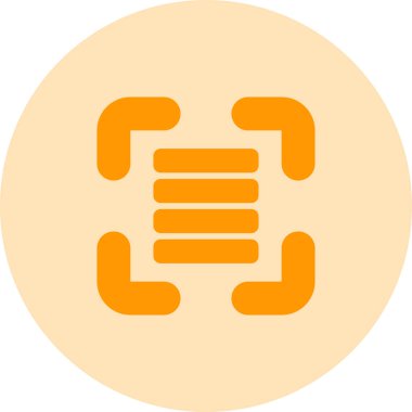 Beyaz arkaplanda haklı gösterilmiş simge izole edildi