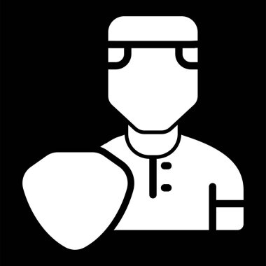 user icon, vector illustration simple design