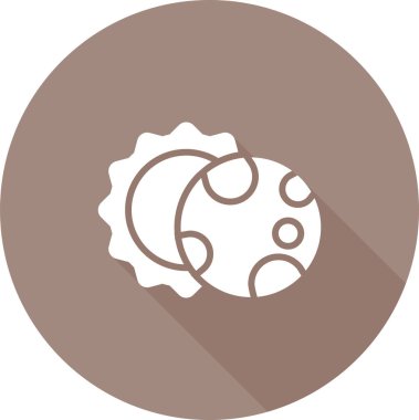 Tutulma. Web simgesi basit tasarım