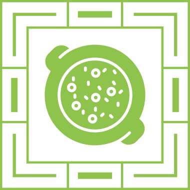 Güveç. Web simgesi basit illüstrasyon