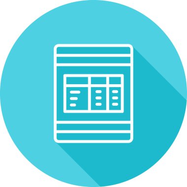 Alıntı web simgesi vektör illüstrasyonu