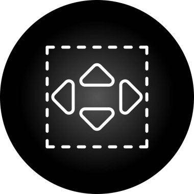 İmleç modern simgesinin vektör illüstrasyonu