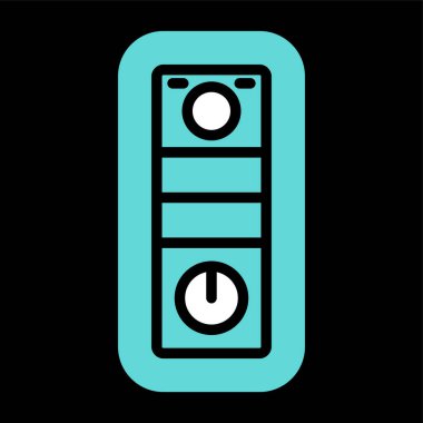 masaüstü web simgesi vektör çizimi