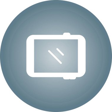 Tablet modern simgesinin vektör illüstrasyonu