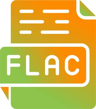 FLAC dosya biçimi web illüstrasyonuName