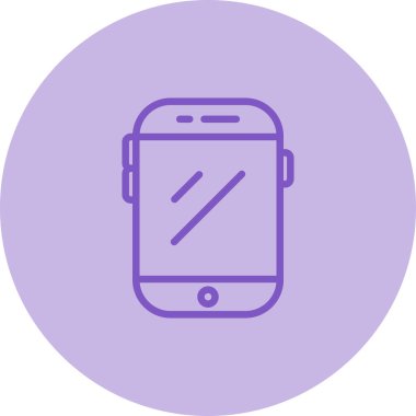 Akıllı telefon. Web simgesi basit tasarım