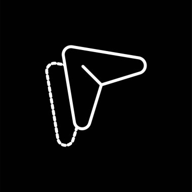 İmleç modern simgesinin vektör illüstrasyonu